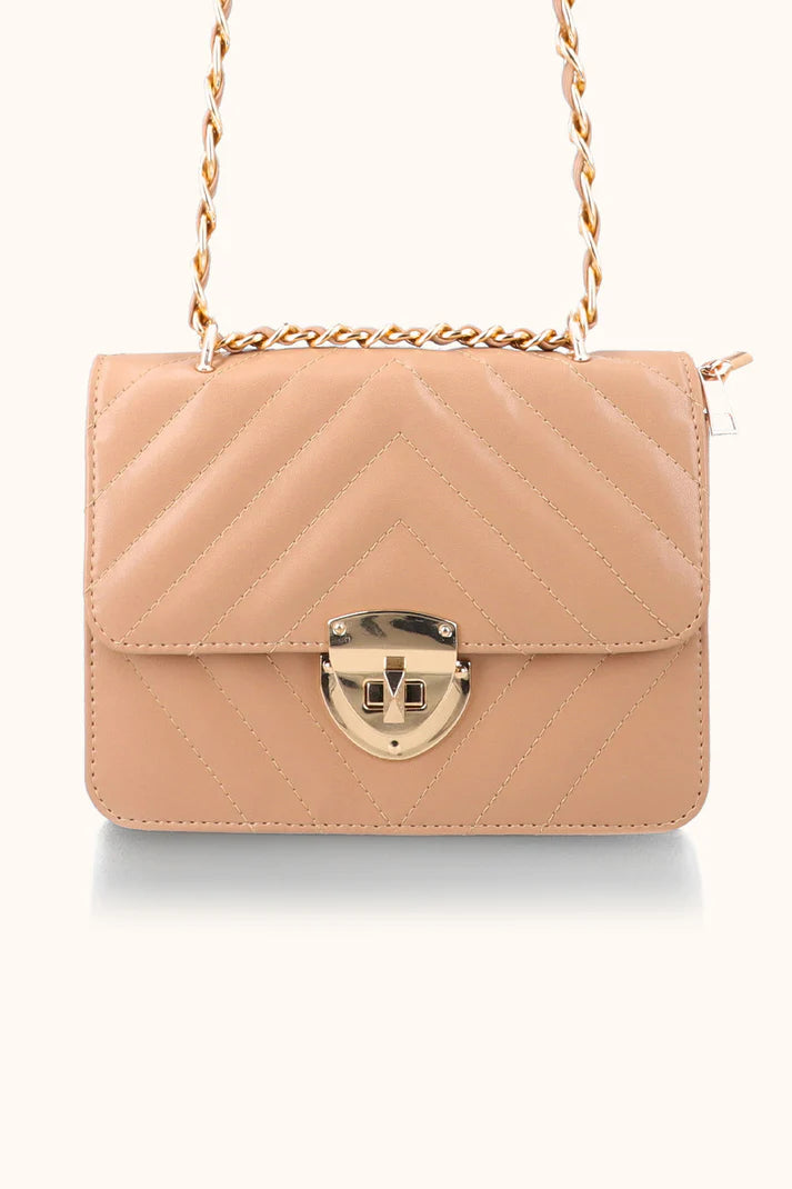 Crossbody Bag with Chain Strap