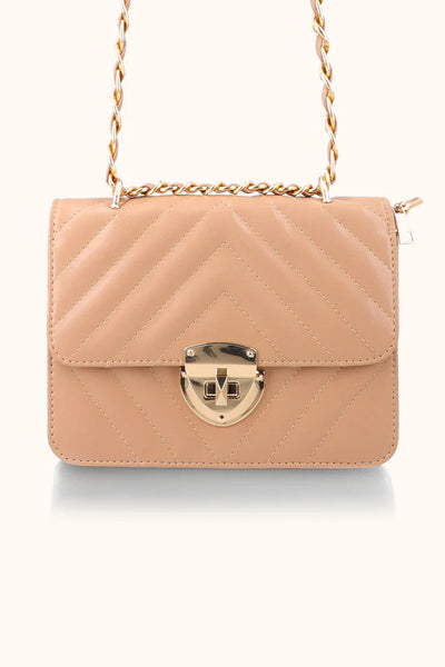 Crossbody Bag with Chain Strap