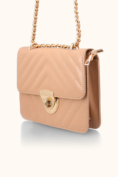 Crossbody Bag with Chain Strap