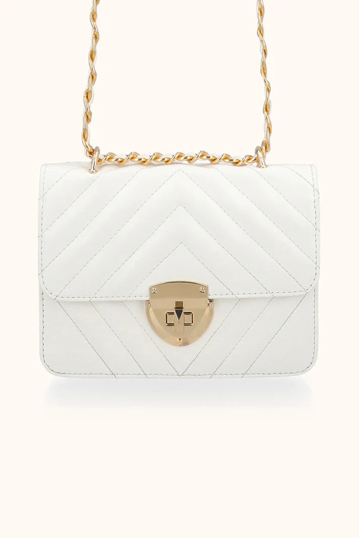 Crossbody Bag with Chain Strap